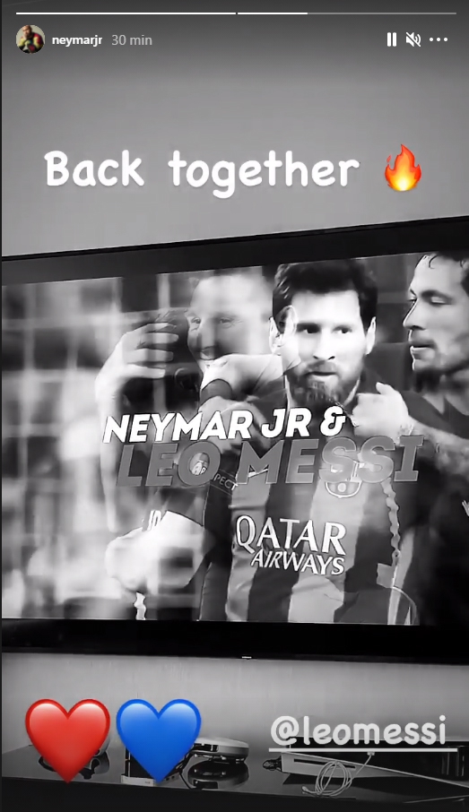 TO WRZUCIŁ Neymar na InstaStory!